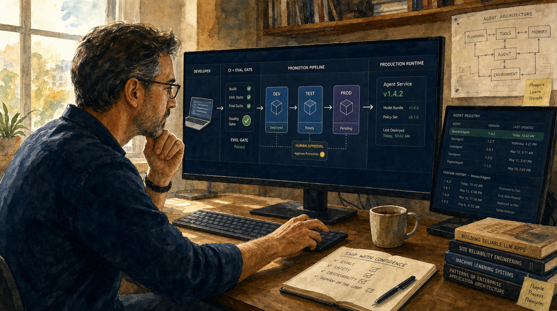 AgentOps on Microsoft Foundry: A Practitioner Decode of the New CI/CD Reference Architecture (2026)