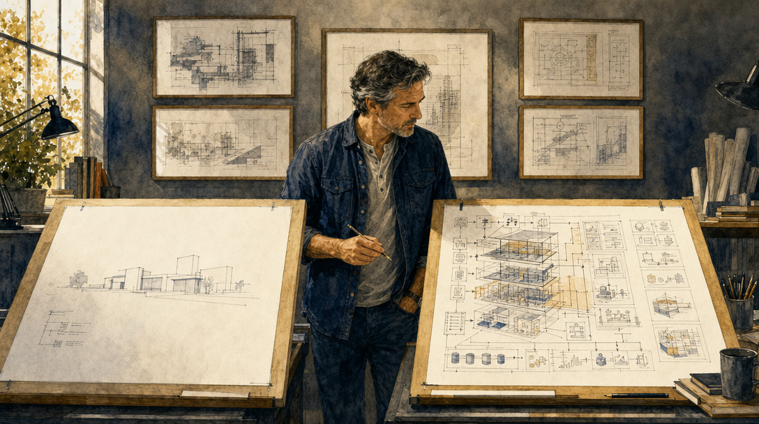 From Assist to Execute: The Reference Architecture Implications Microsoft's Playbook Doesn't Draw (2026)